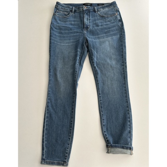 Judy Blue Jeans 15/32 Skinny High Rise Tummy Control Stretch Medium Wash JB88212 - Picture 1 of 10